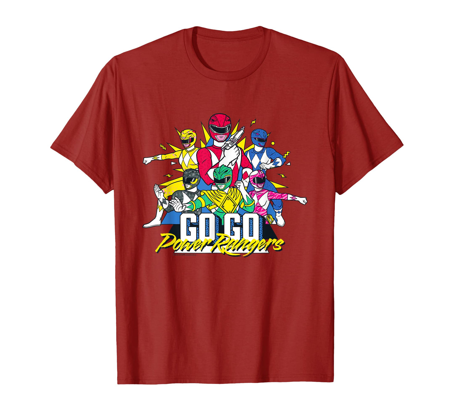 Power Rangers Go Go Retro 90s T-Shirt