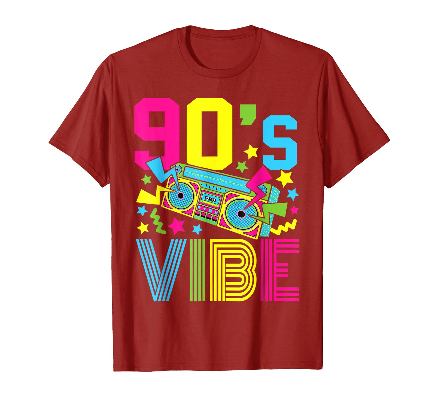 Retro 90's Vibe Nineties Theme Party Vintage 1990s Style T-Shirt