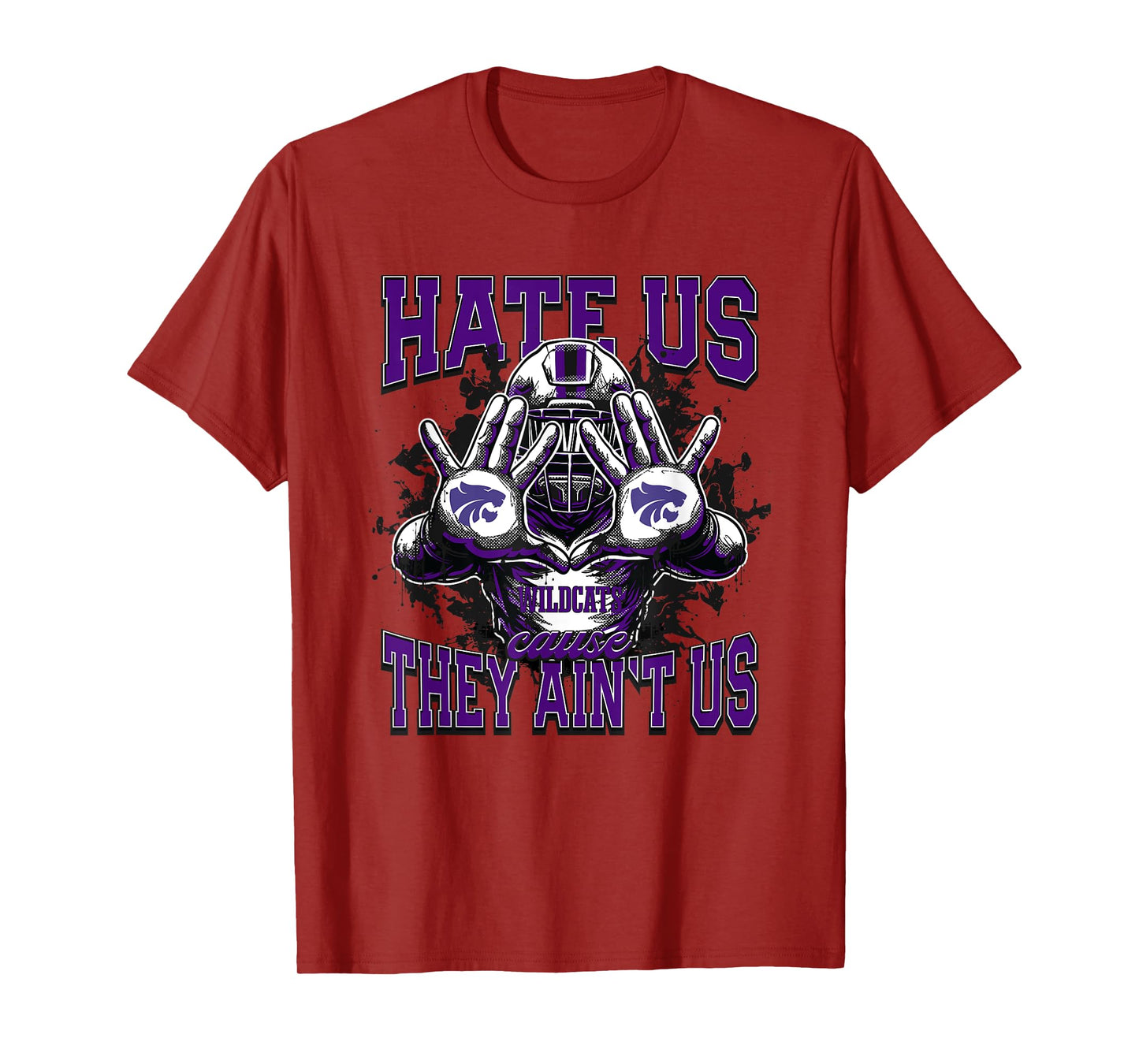Humble Wildcats Logo Hate Us Cause They Ain't HS T-Shirt