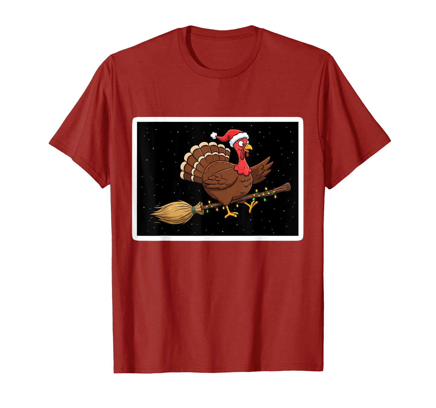 Holiday Mashup Turkey Funny Thanksgiving Halloween Christmas T-Shirt