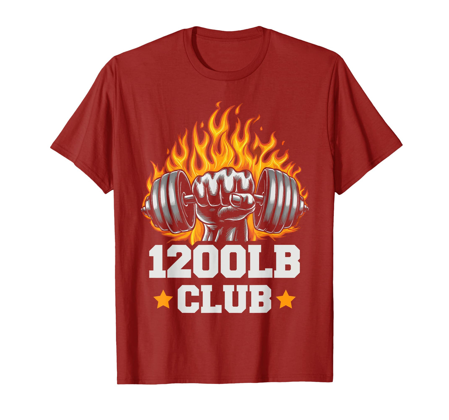 1200 Pound Club Gym Weightlifting Bodybuilders 1200 lb Club T-Shirt
