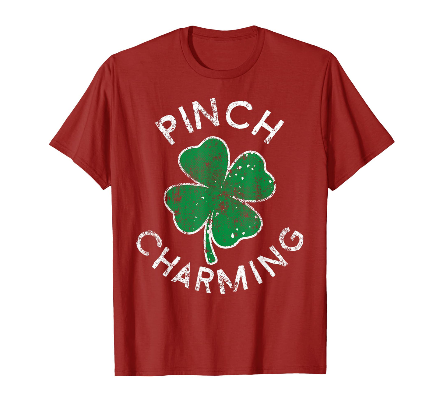 Pinch Charming St. Patrick's Day Distressed T-Shirt