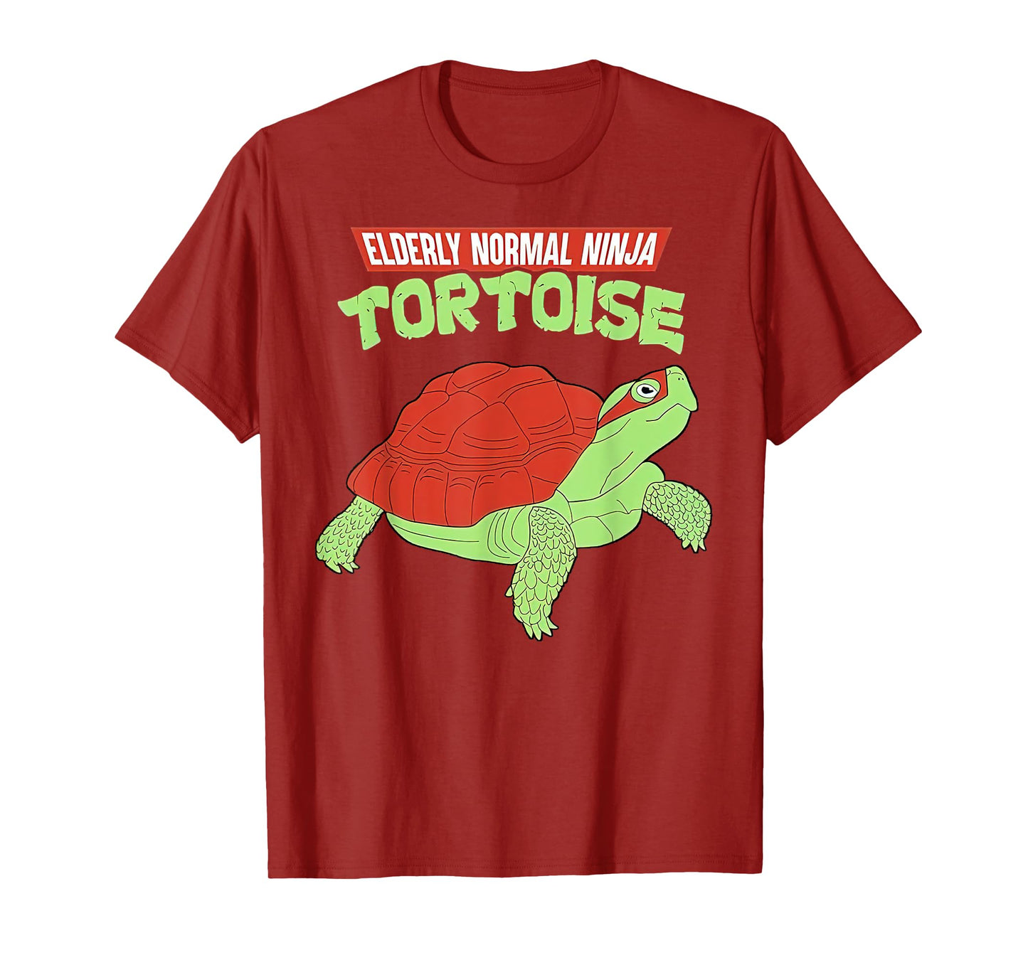 Vintage Elderly Normal Ninja Tortoise T-Shirt