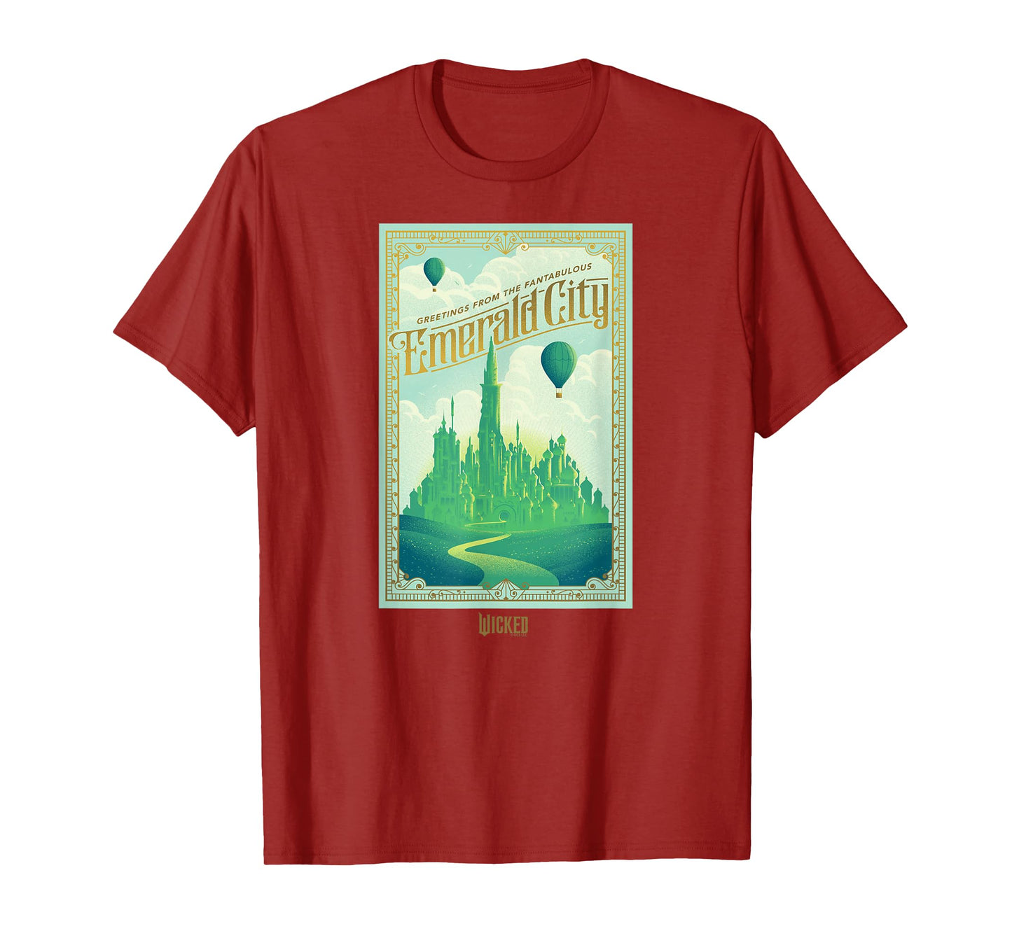 Wicked Greetings From The Fantabulous Emerald City T-Shirt