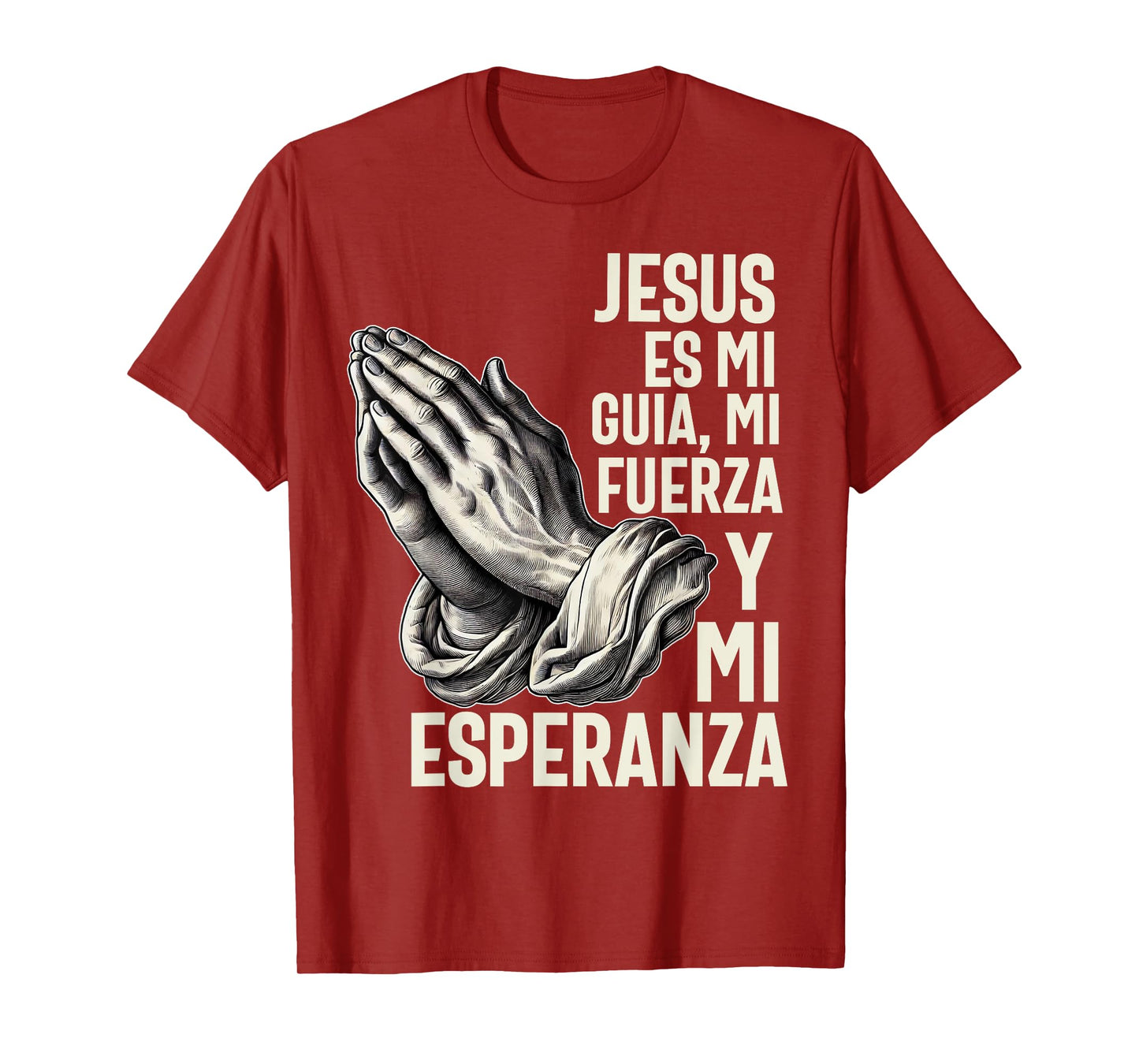 Camiseta cristiana en espanol Hombre Mujer Spanish Christian T-Shirt