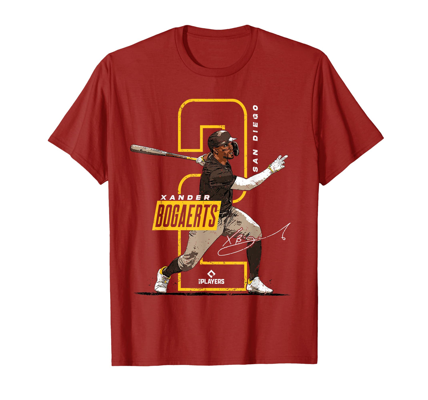 Xander Bogaerts | San Diego Baseball Players | MLBXBO3002 T-Shirt