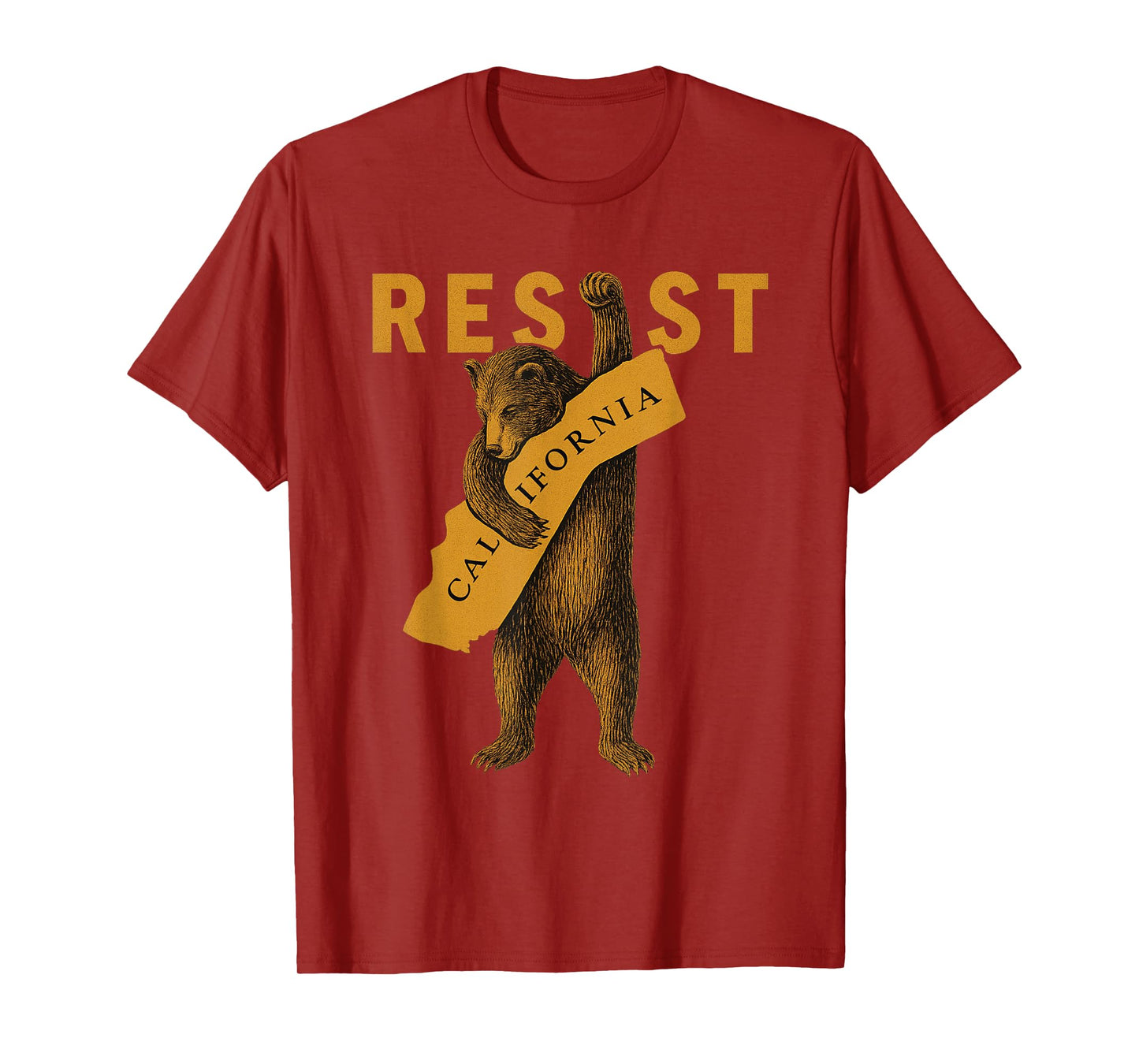 Resist California Bear T-Shirt