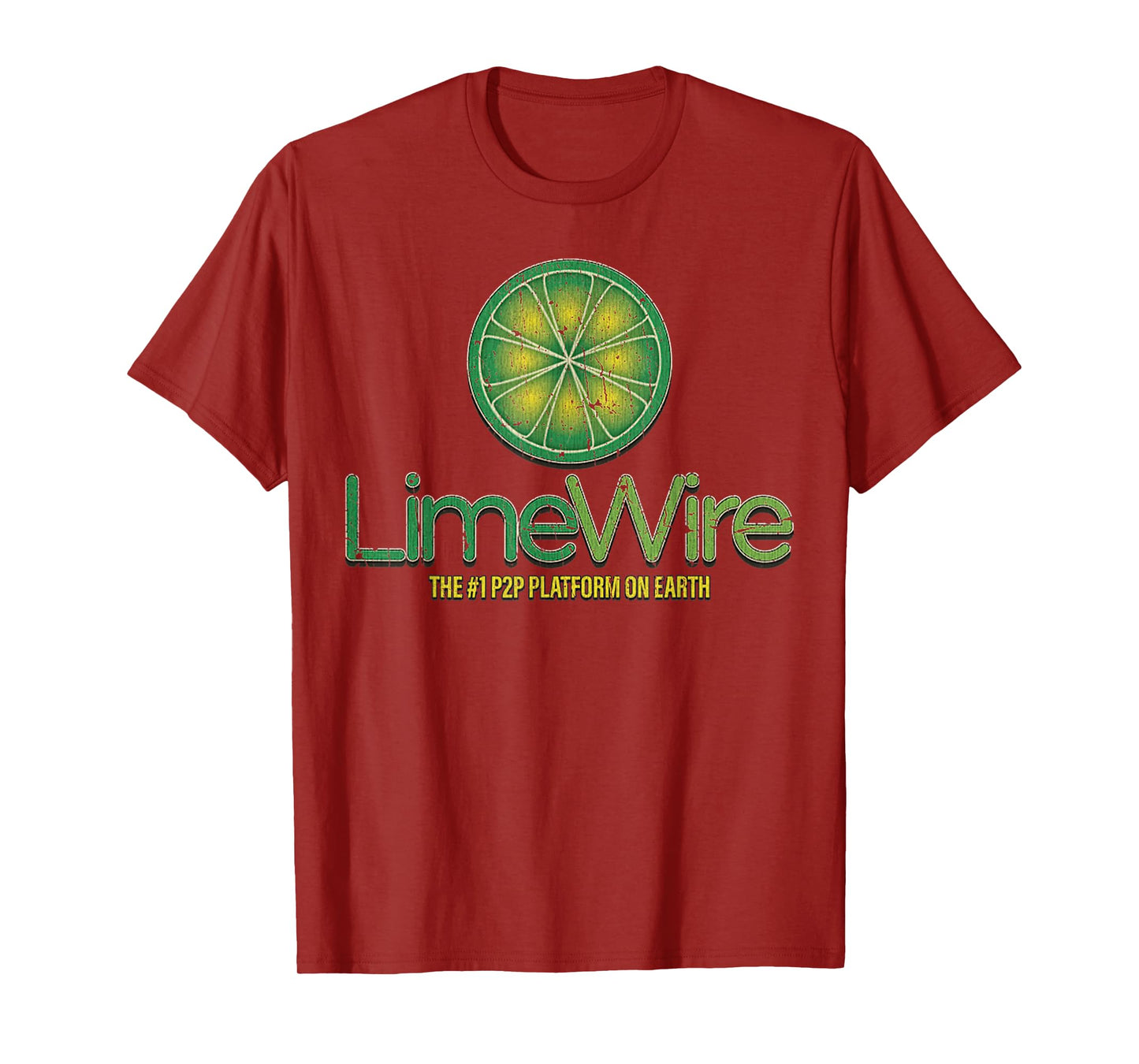 Vintage Funny Lime Wire Retro P2P Computer System Lover T-Shirt