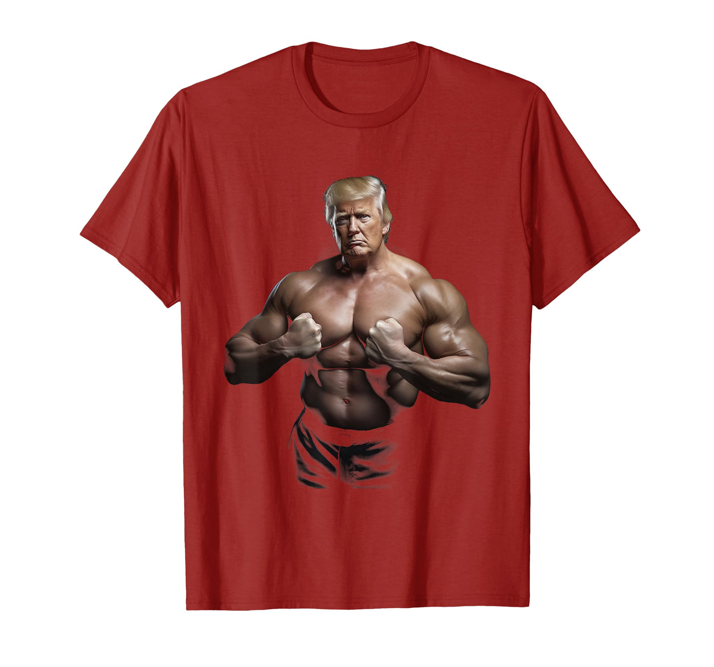 Donald Pump Bodybuilder America Gym Fitness Trump 2024 T-Shirt