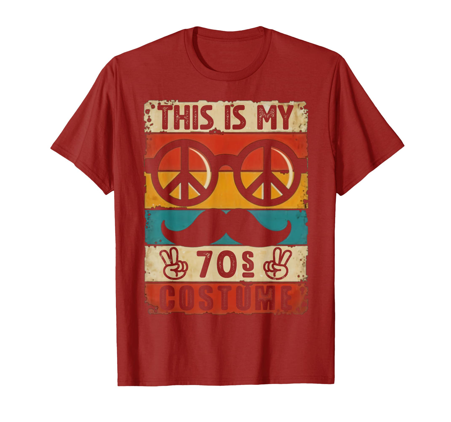 This Is My 70s Costume 70 Styles Men 70's Disco 1970s Outfit T-Shirt
