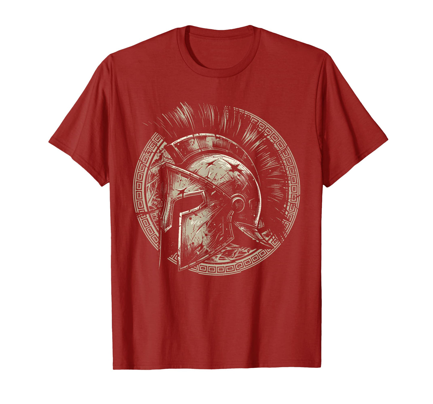 Spartan Shirt Ancient Greek Gladiator Spartan Warrior T-Shirt
