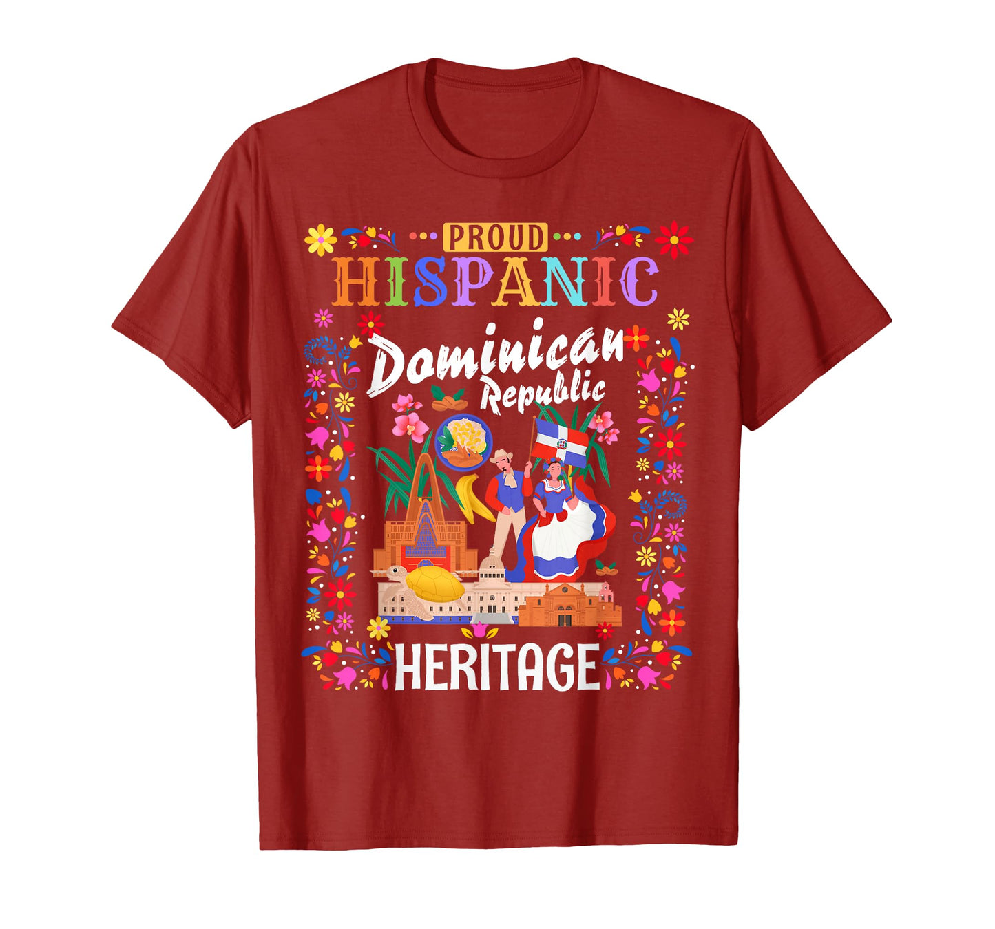 Dominican Flag Idea Kids Latin Heritage República Dominicana T-Shirt