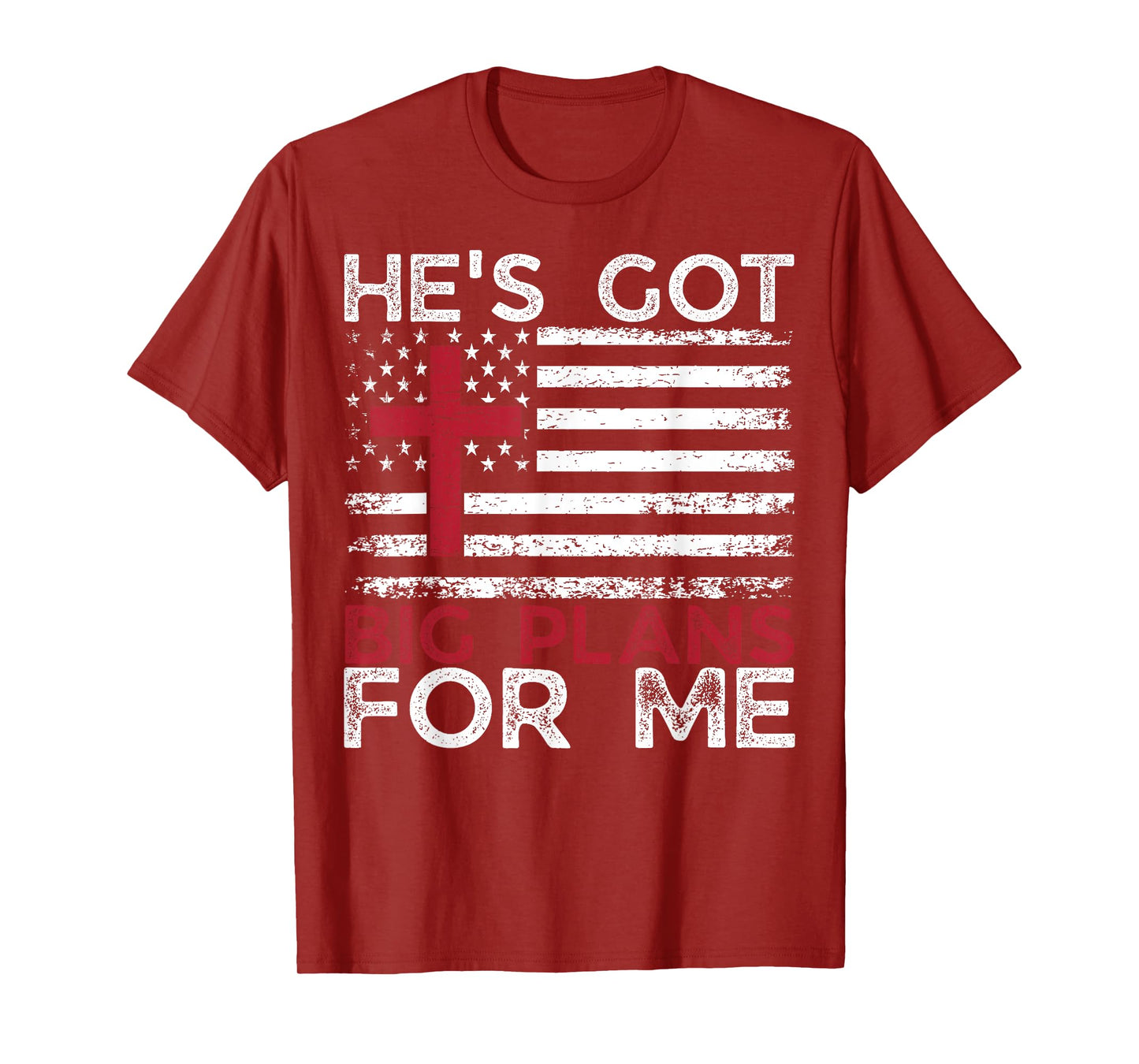 He's Got Big-Plans For Me Christian Children Bible Verse T-Shirt