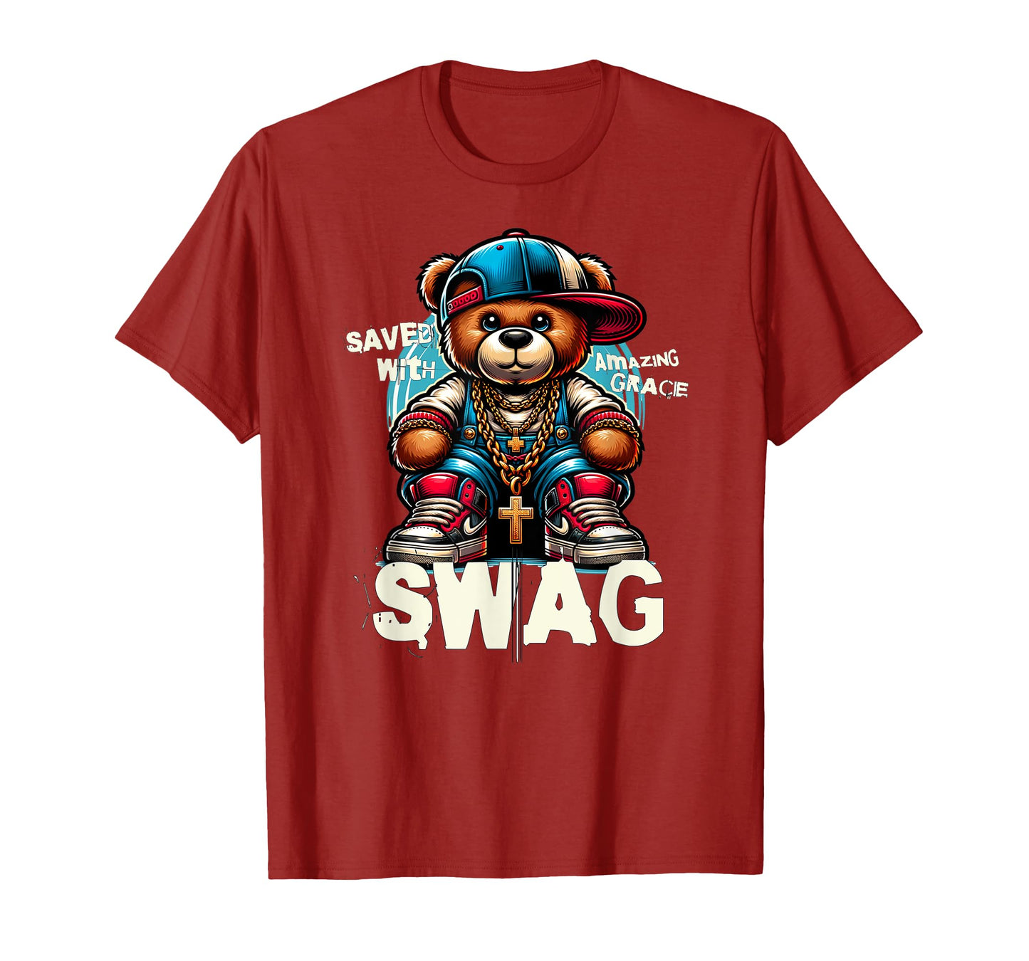 Christian SWAG Hip Hop Teddy Bear Christian Rap T-Shirt