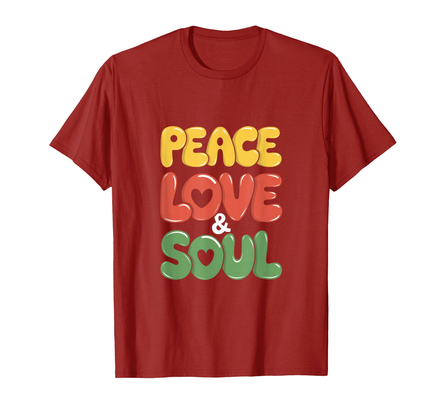 Groovy Peace Love Soul R&b Music Retro Vintage 90s T-Shirt
