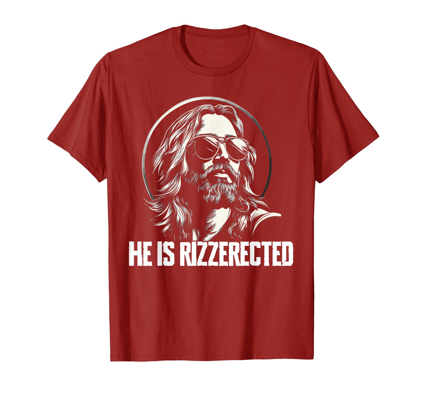 He Is Rizzerected Jesus Rizz T-Shirt