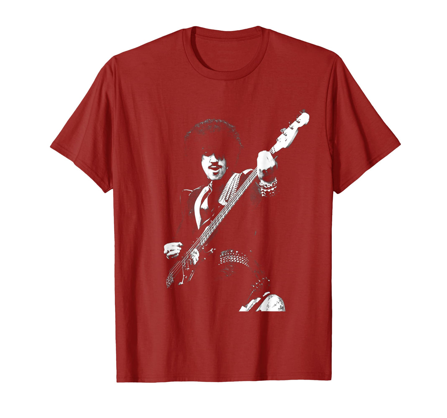 Thin Lizzy Bassist Phil Linot Live By Simon Fowler T-Shirt