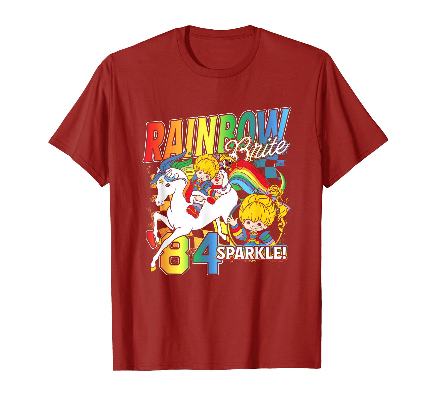 Rainbow Brite 84 Sparkle! Vintage Poster T-Shirt