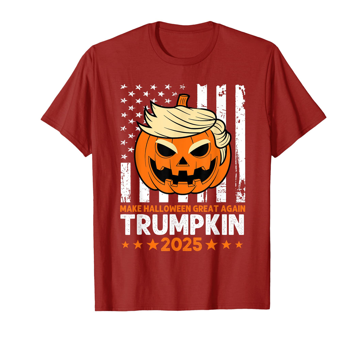 Trumpkin 2025 USA Make Halloween Great Again Funny T-Shirt