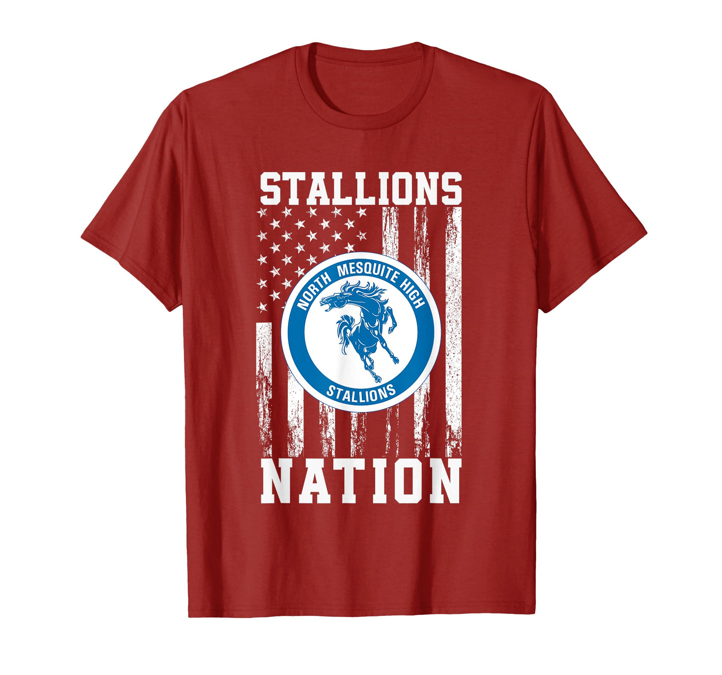 North Mesquite Stallions Logo Nation HS T-Shirt