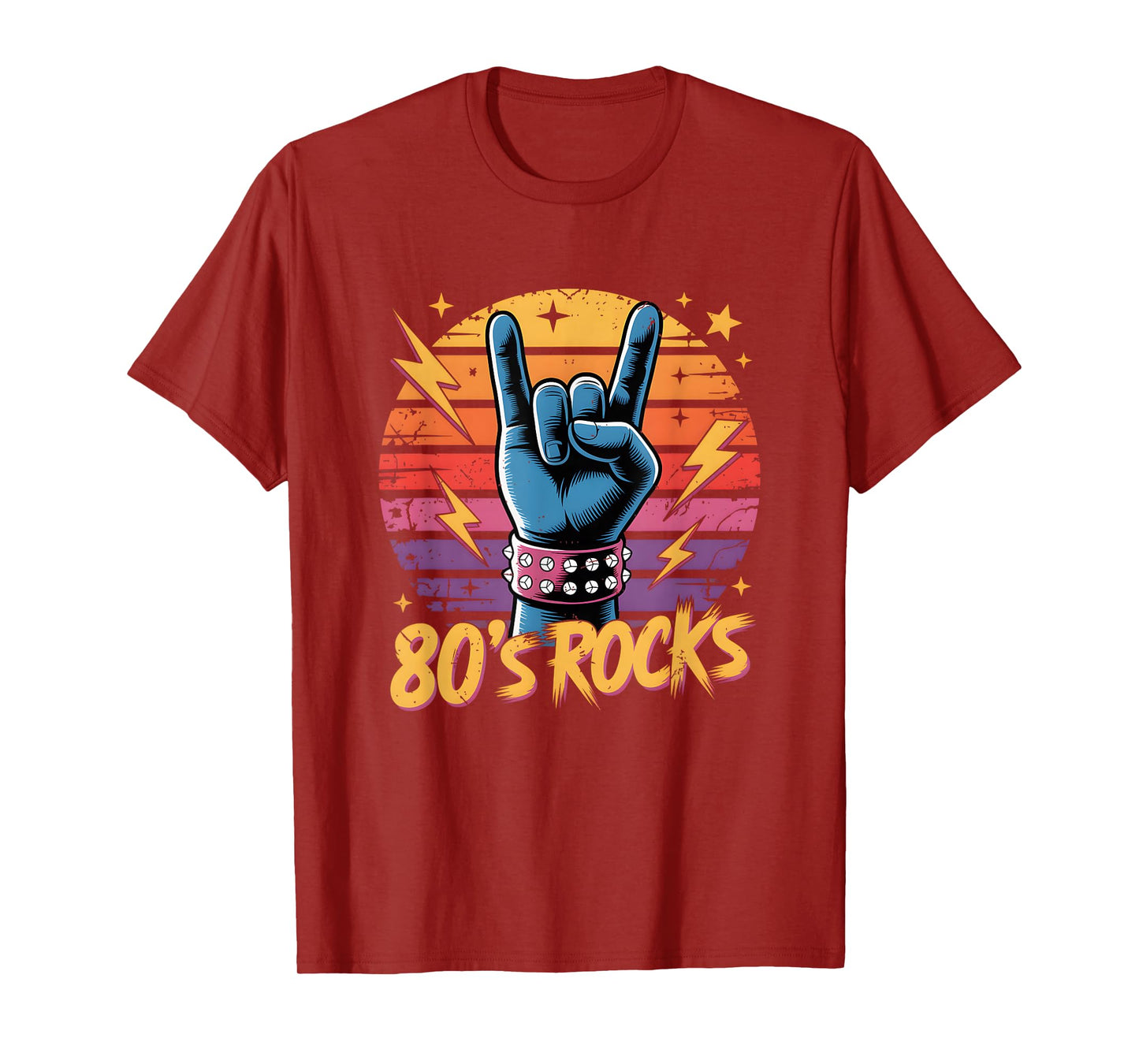 Vintage 80's Rock Bands Eighties 80s Party Retro Music Band T-Shirt