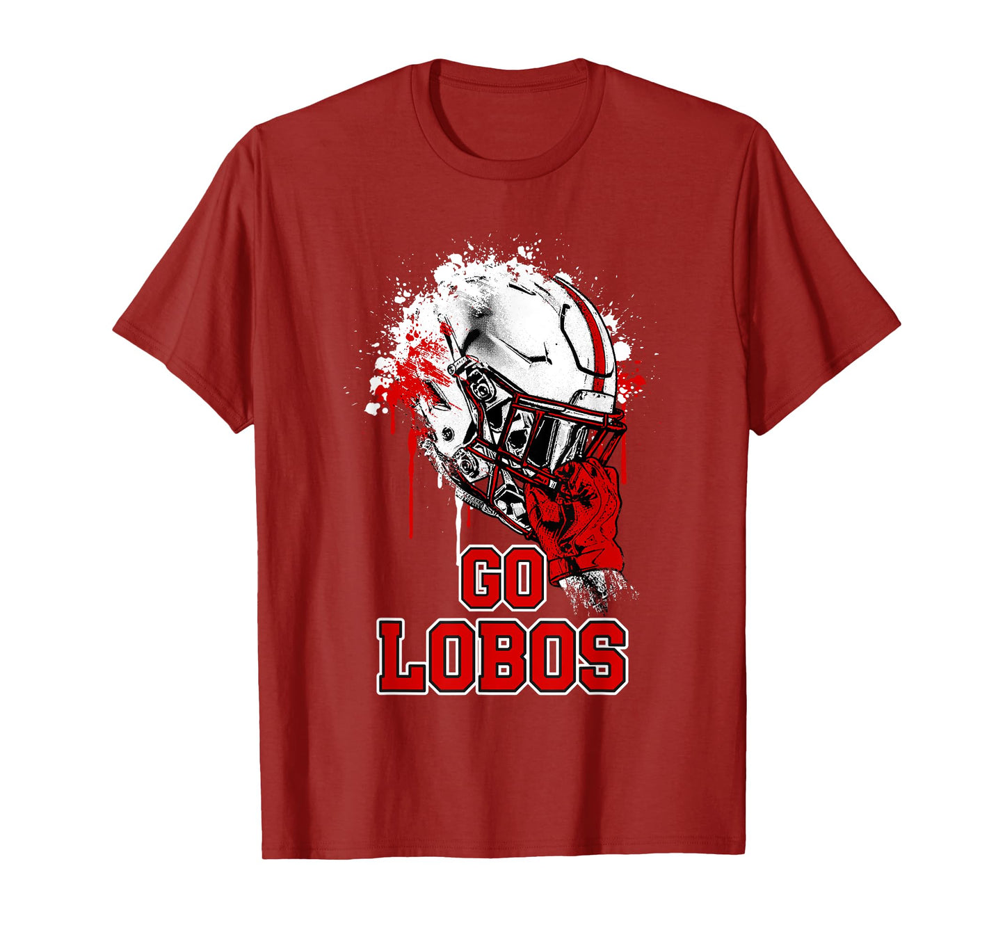 Langham Creek Lobos Rising Helmet GO! T-Shirt