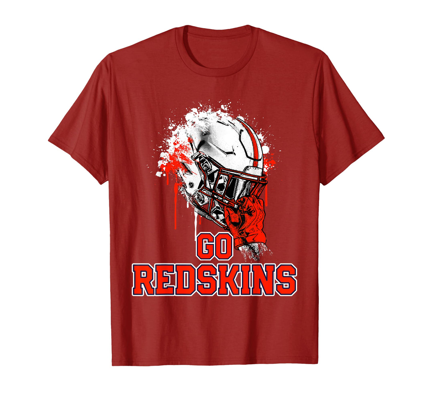 Oneonta Redskins Rising Helmet GO! T-Shirt
