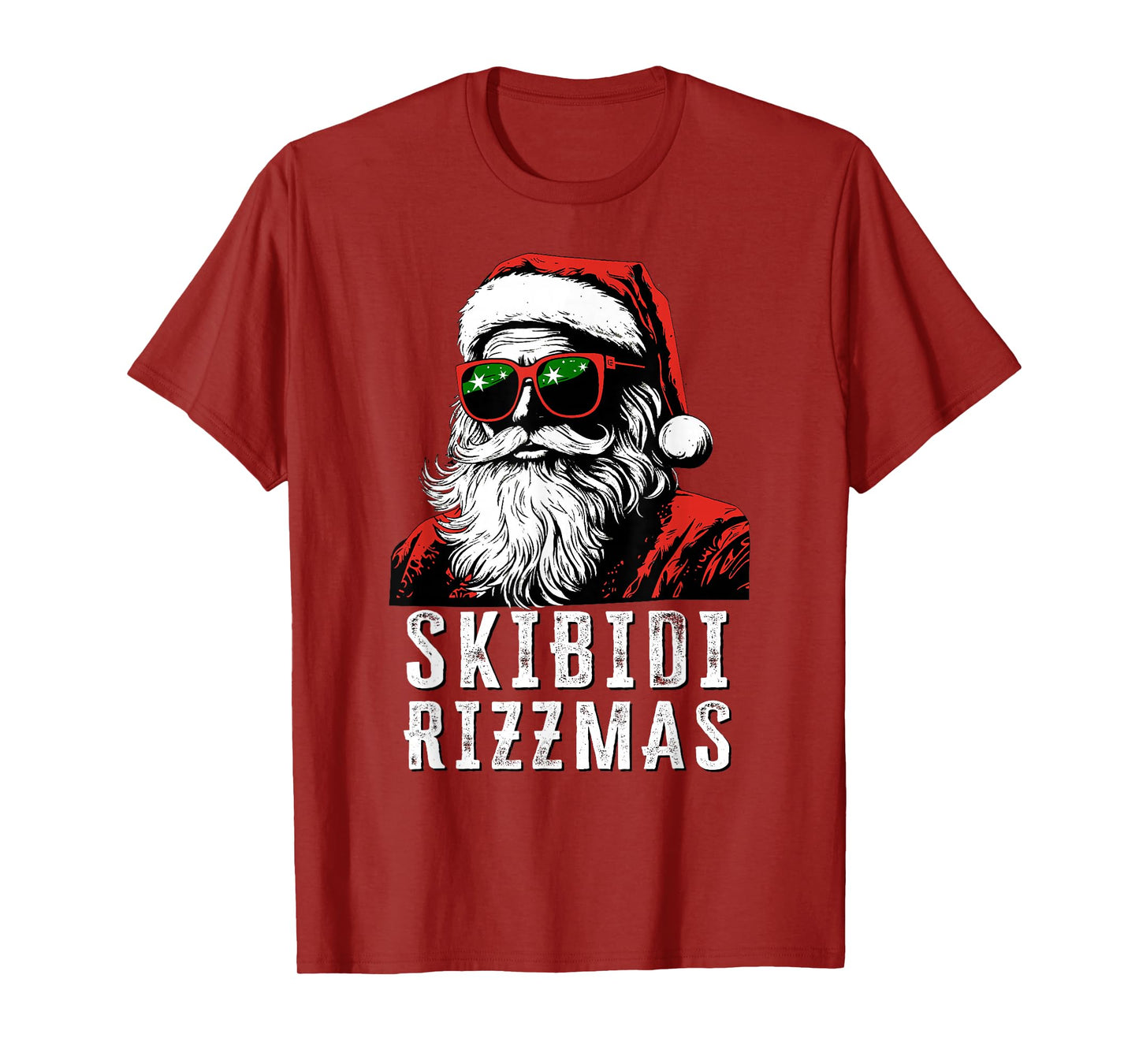 Skibidi Rizzmas Christmas Rizz Santa Claus Charisma Kid Cool T-Shirt