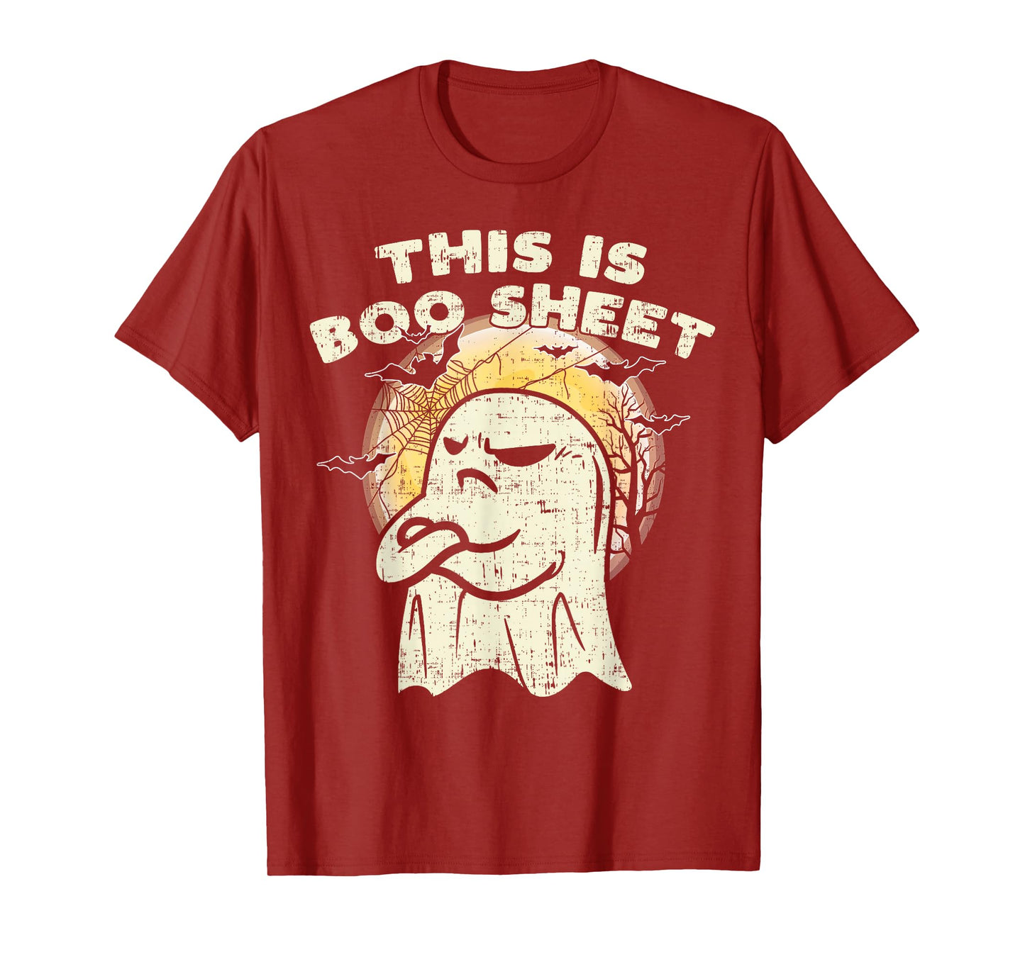 This is Boo Sheet - Ghost Retro Halloween Costume Men Women T-Shirt