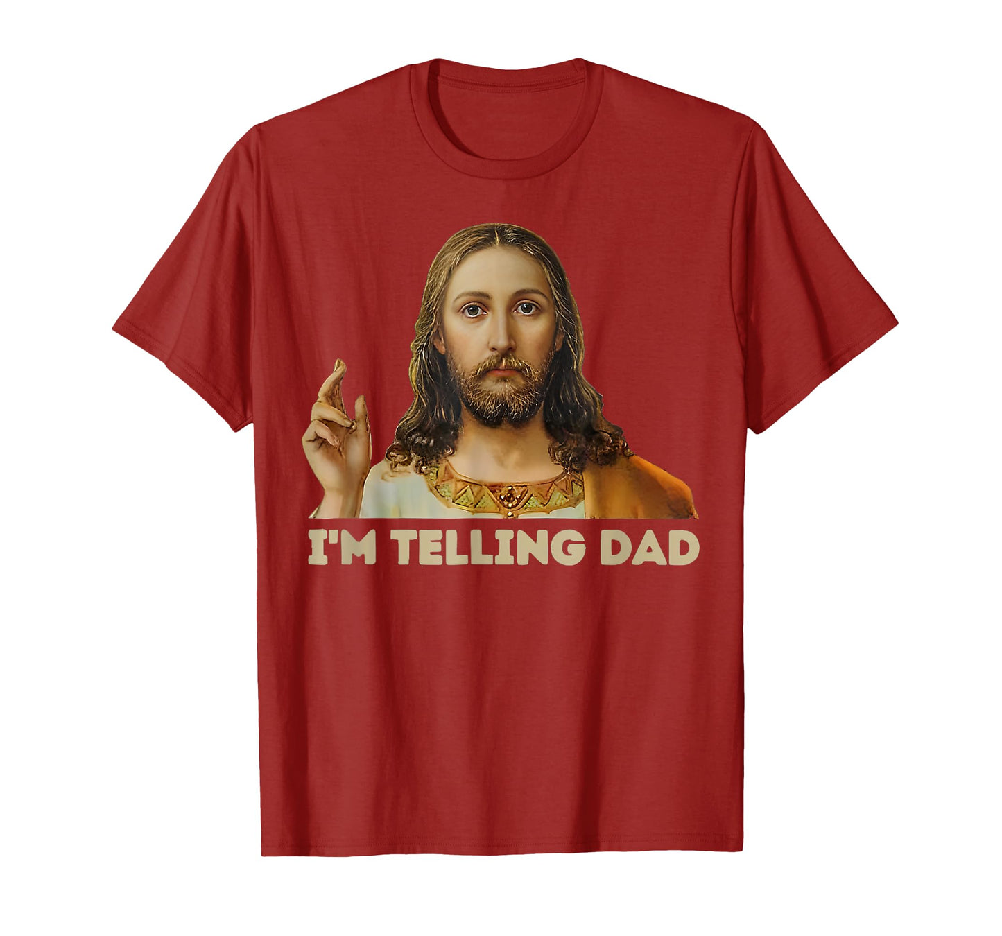 I'm Telling Dad Jesus T-Shirt