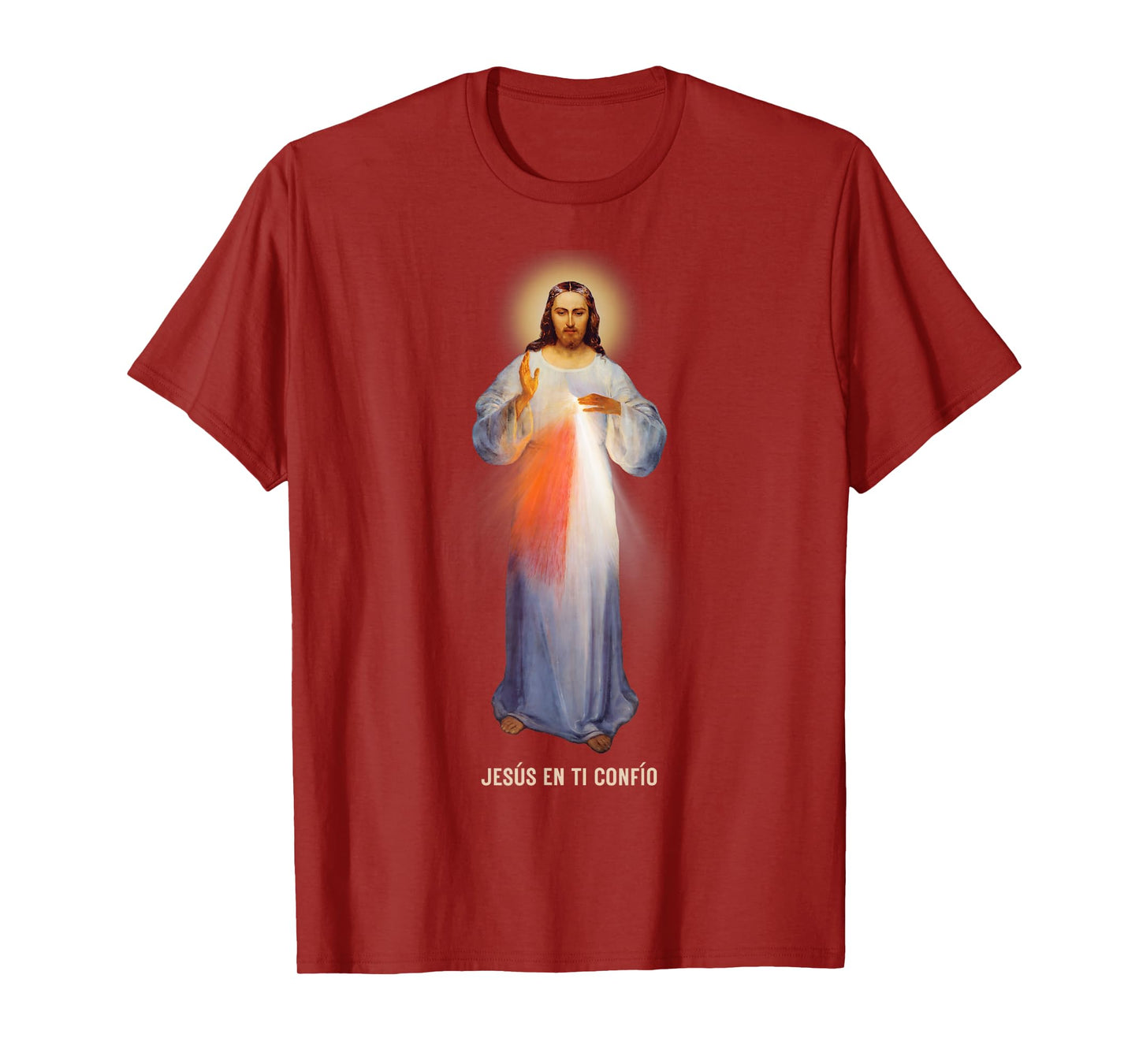 Jesús En Ti Confío (texto en español) Divina Misericordia T-Shirt