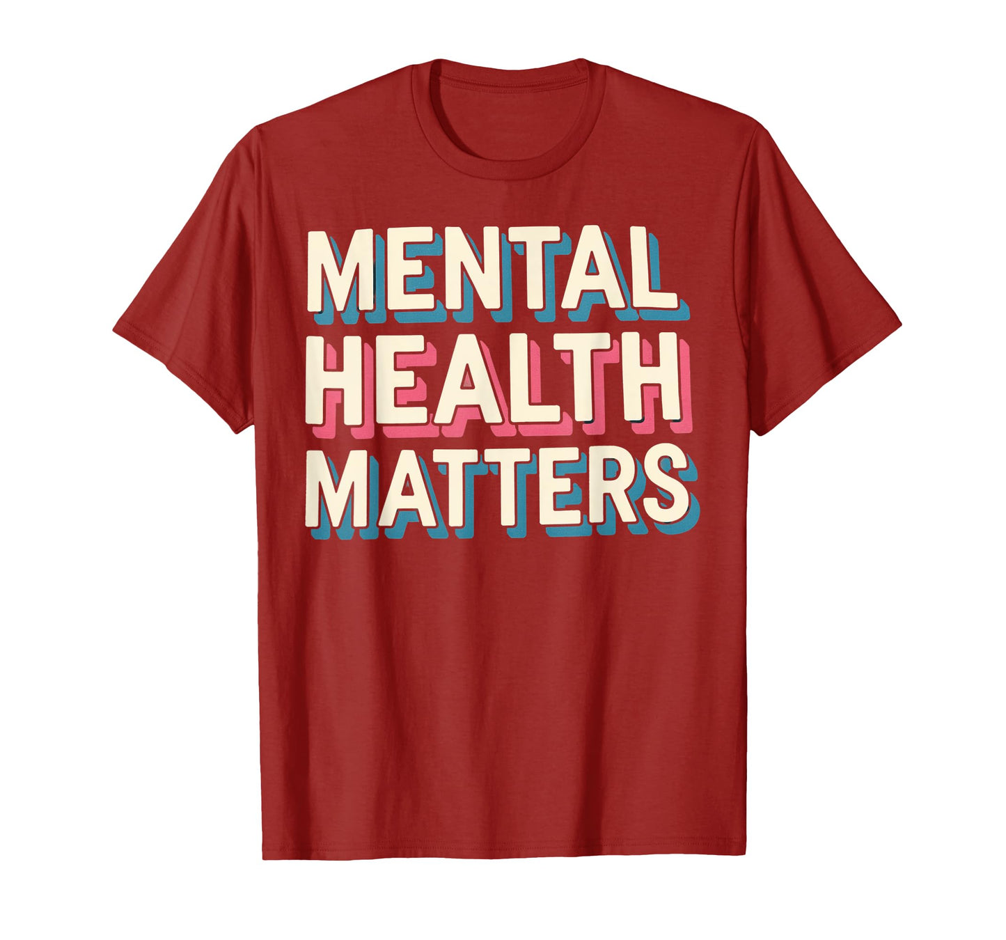 Mental Health Matters Vintage Mental Health Awareness T-Shirt