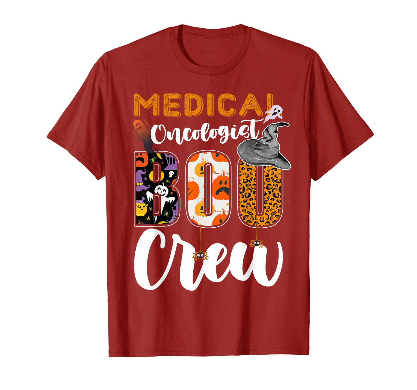 Medical Oncologist Boo Crew Halloween Match Physician T-Shirt