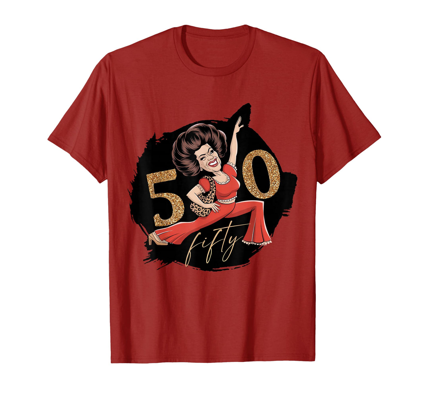 I’m 50 Sally Funny Kick Lady O’Malley Molly Birthday Night T-Shirt