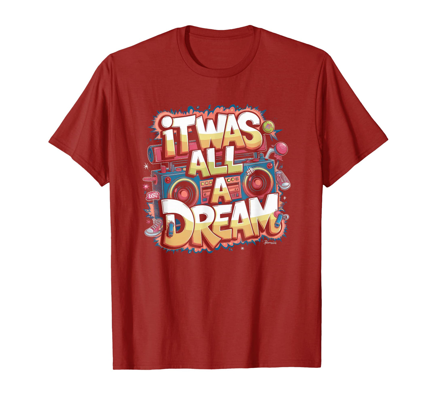 It Was A Dream Tshirt Men Women Rap 1990s Music Hip Hop T-Shirt