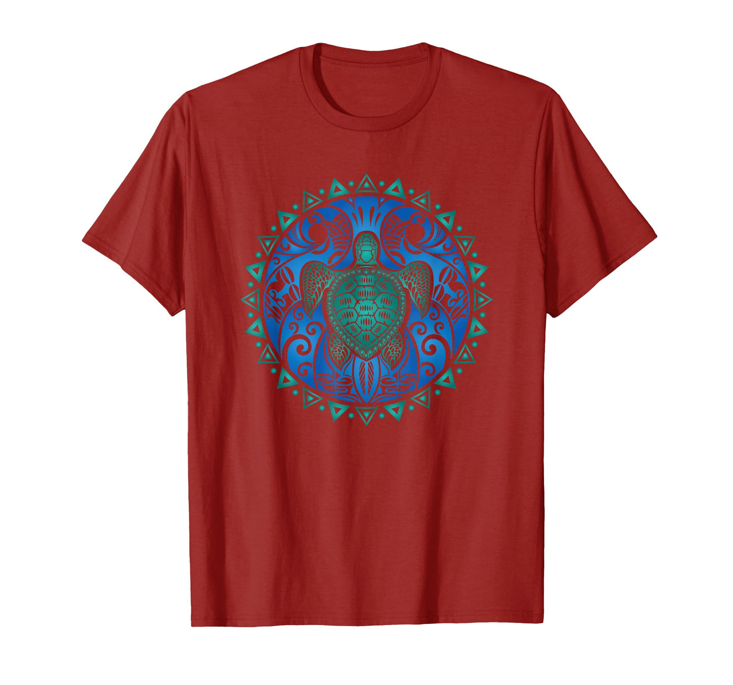 Sea Turtle Tribal Hawaiian Hawaii Turtles Lover Gift T-Shirt