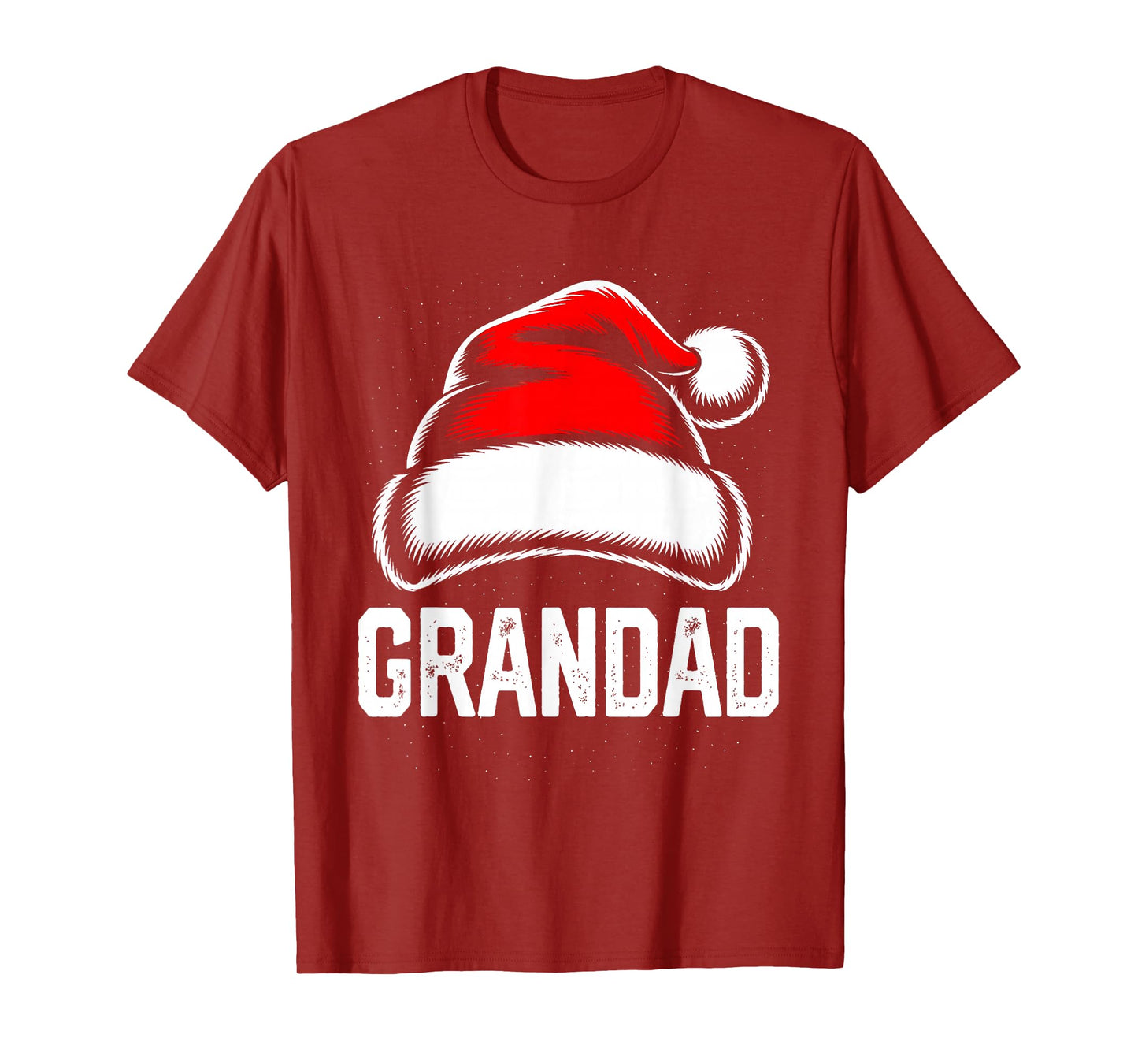 Grandad Santa Christmas Family Matching Pajamas Xmas Squad T-Shirt