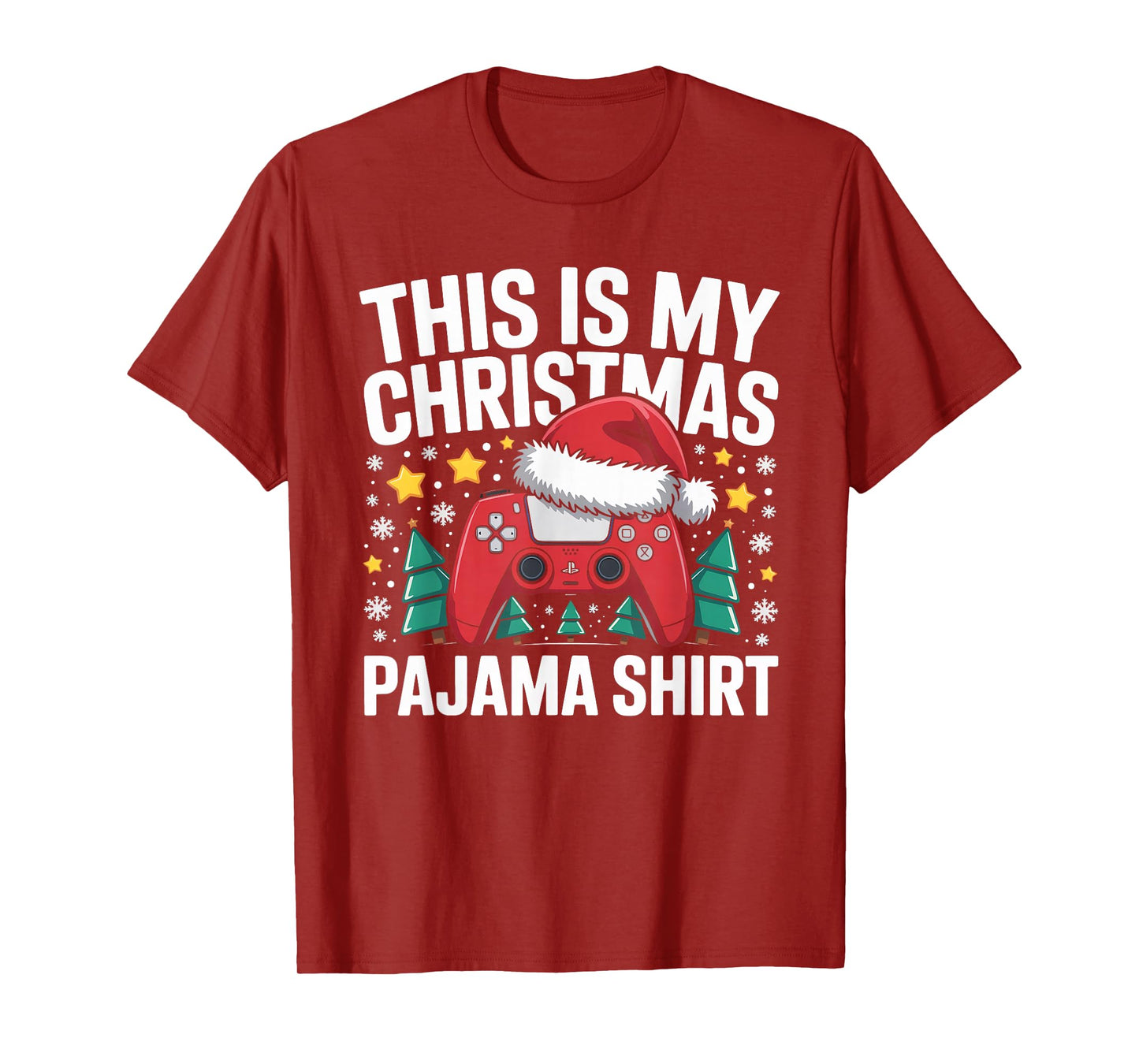 This is My Christmas Pajama Gamer Video Game Boys Kids T-Shirt