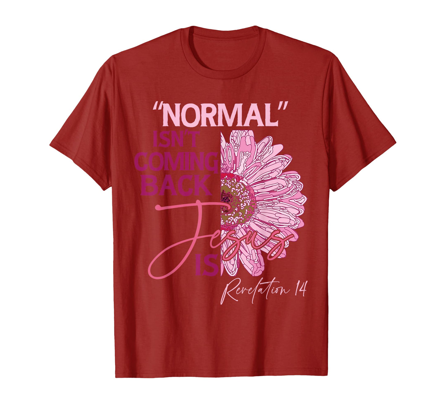 Normal Isn't Coming Back Jesus Is T-Shirt