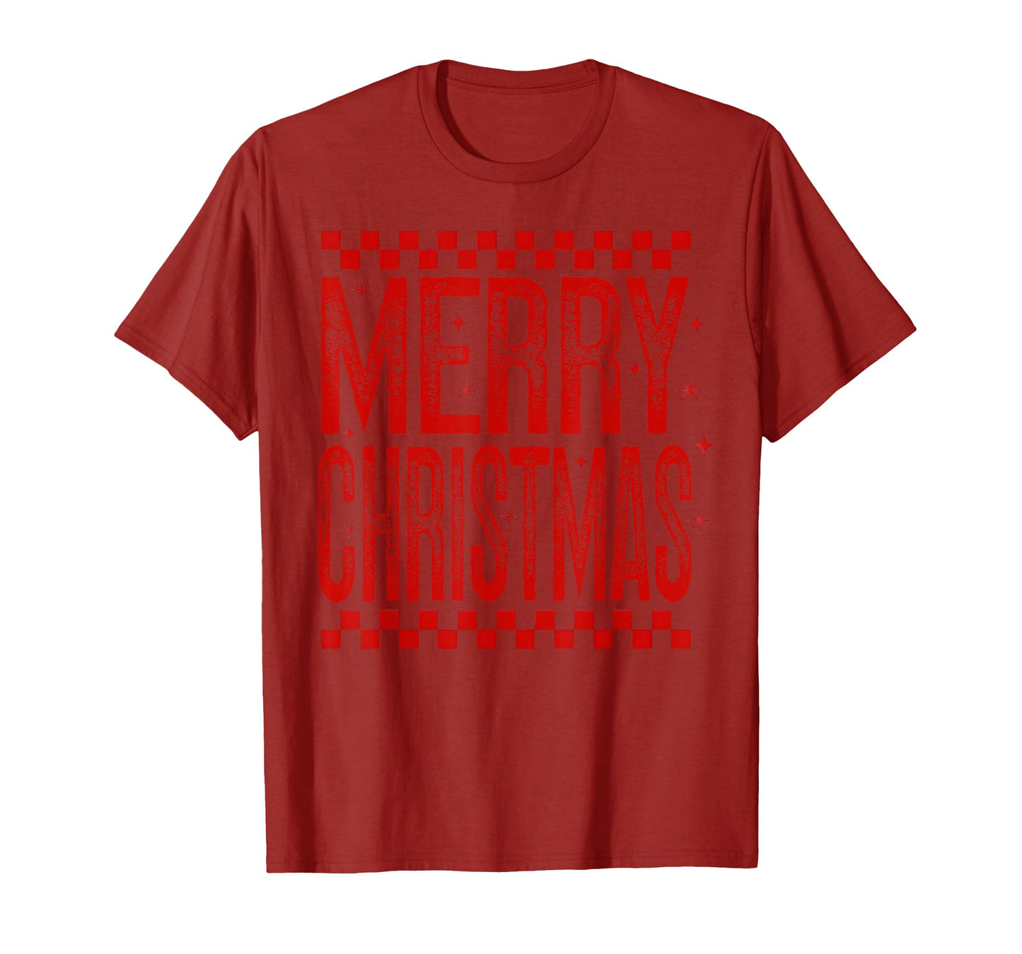 Merry Christmas Xmas Family Matching Pajamas Holiday Vintage T-Shirt