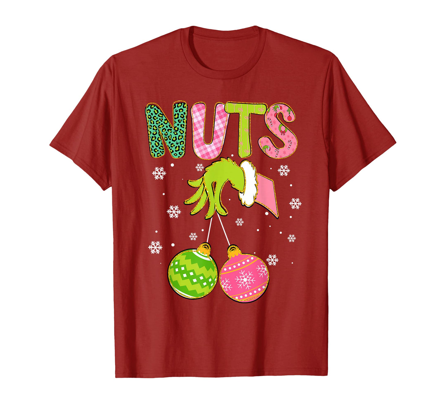 Chest Nuts Matching Chestnuts Christmas Couples Nuts Funny T-Shirt