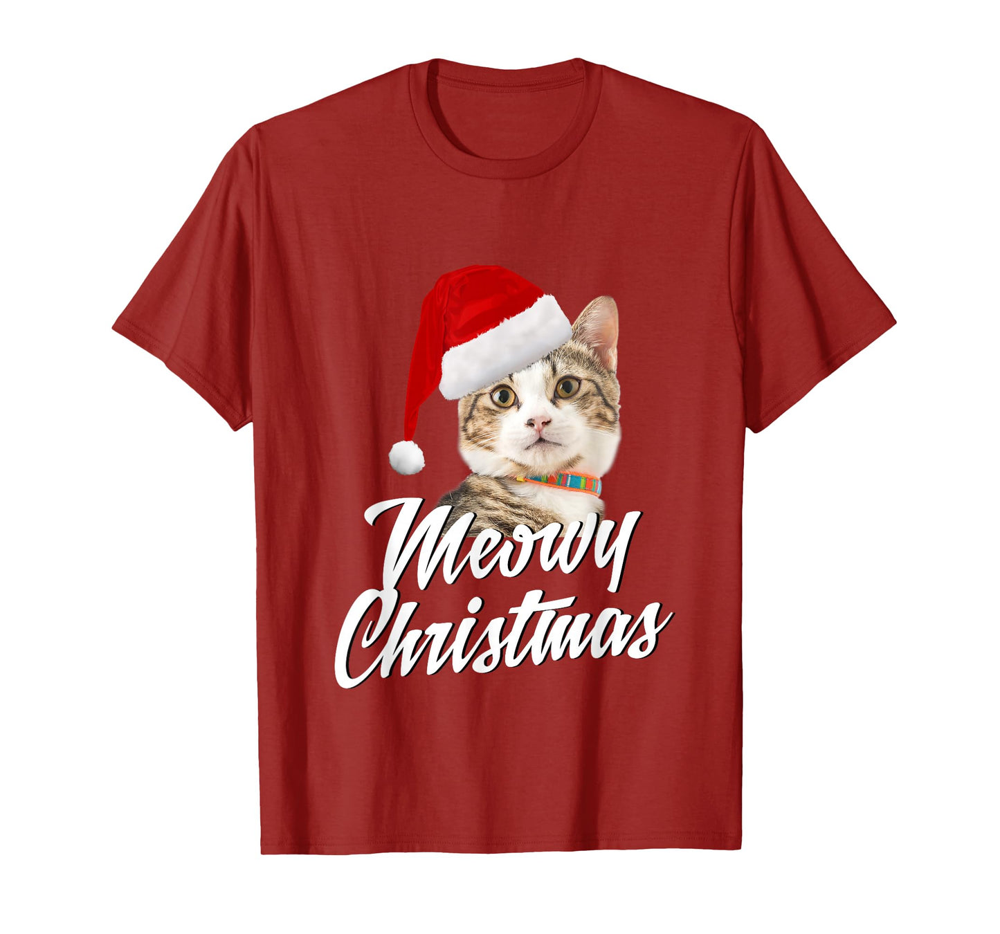 Meowy Christmas -Cats & Kittens Santa Claus Xmas Animal Gift T-Shirt
