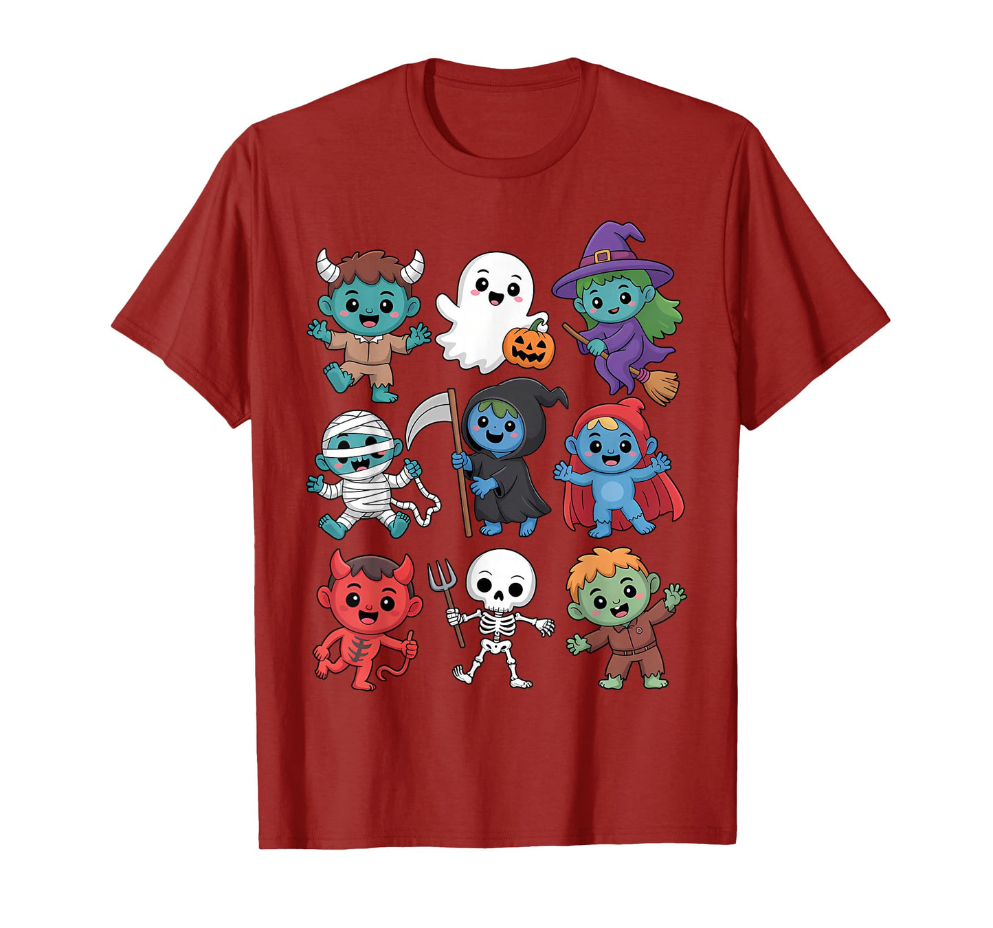 Cute Kids Halloween Costume Squad for Everyone T-Shirt
