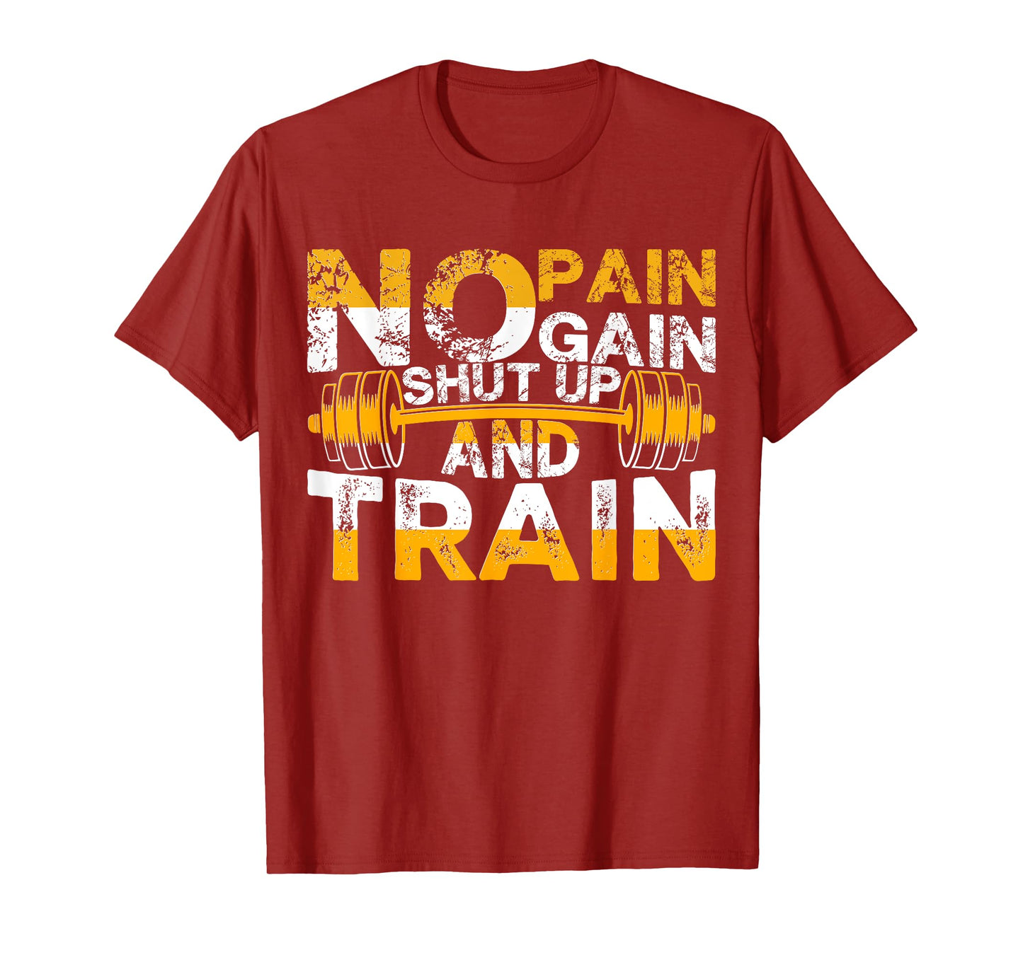 Funny Gym Workout Fitness Bodybuilding Sports Weightlifters T-Shirt