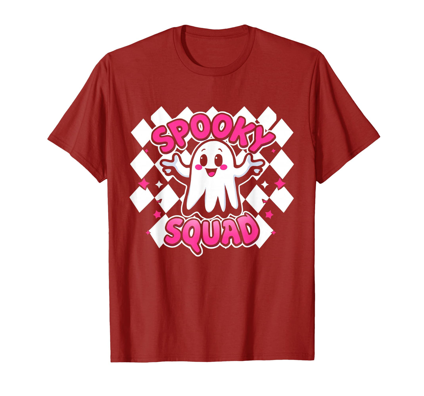 Funny Halloween Horror Season Spooky Squad 2025 Family Retro T-Shirt