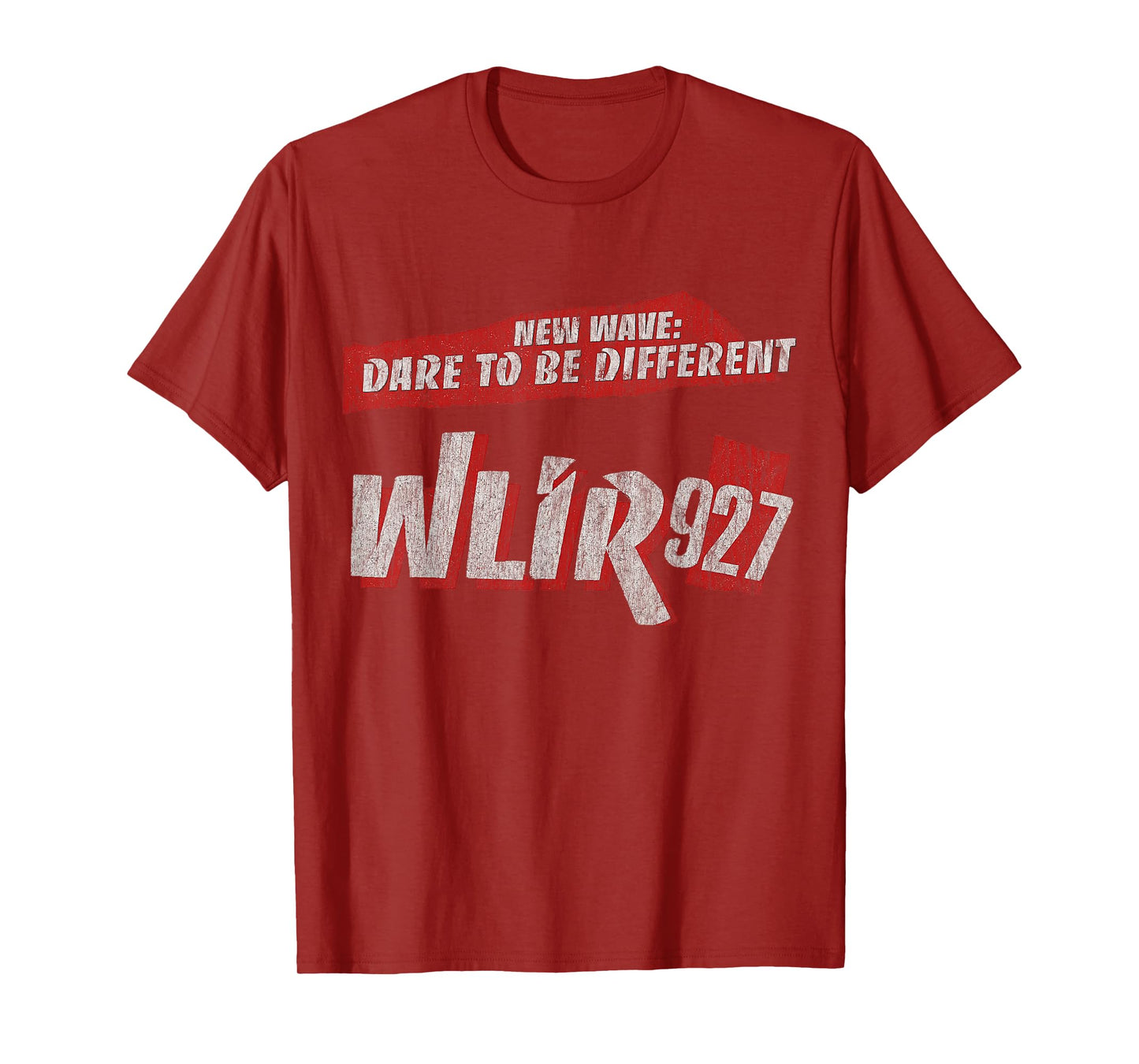 Vintage Radio 80s 90s Basic White Wlir T-Shirt