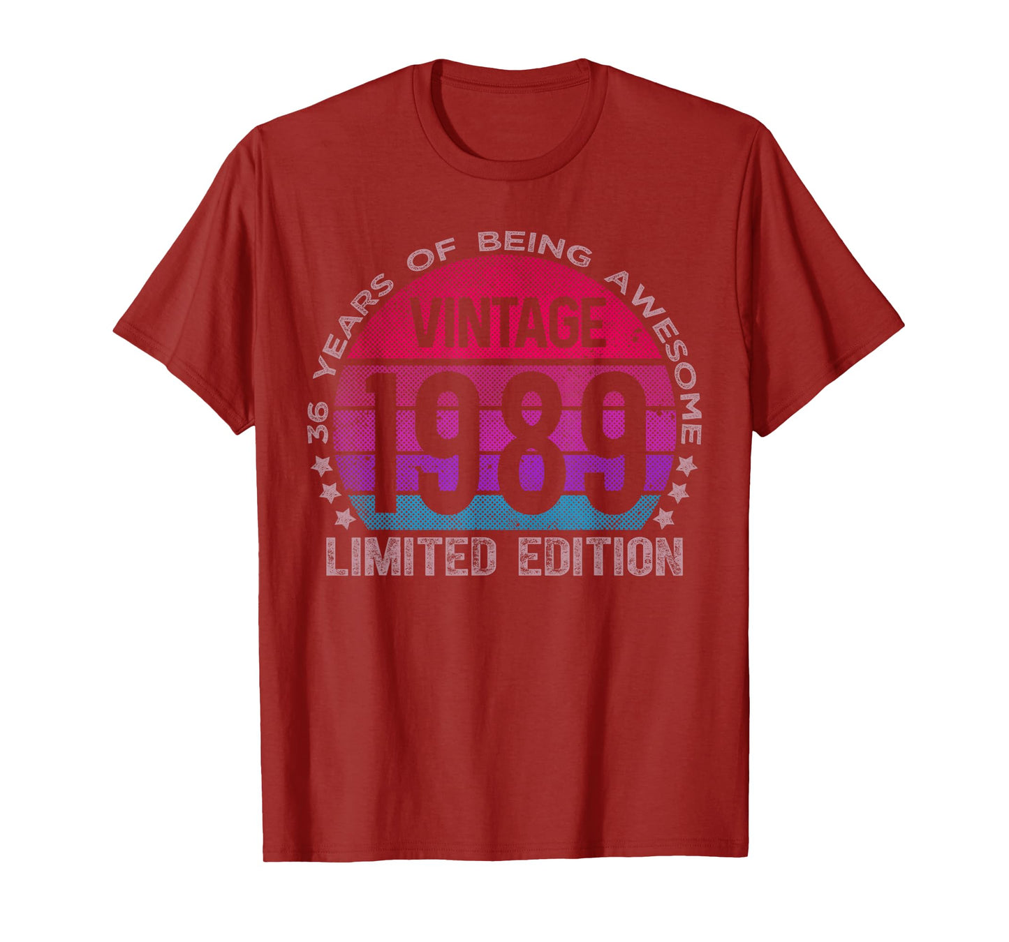 36 Year Old Gifts Limited Edition 36th Birthday Women T-Shirt