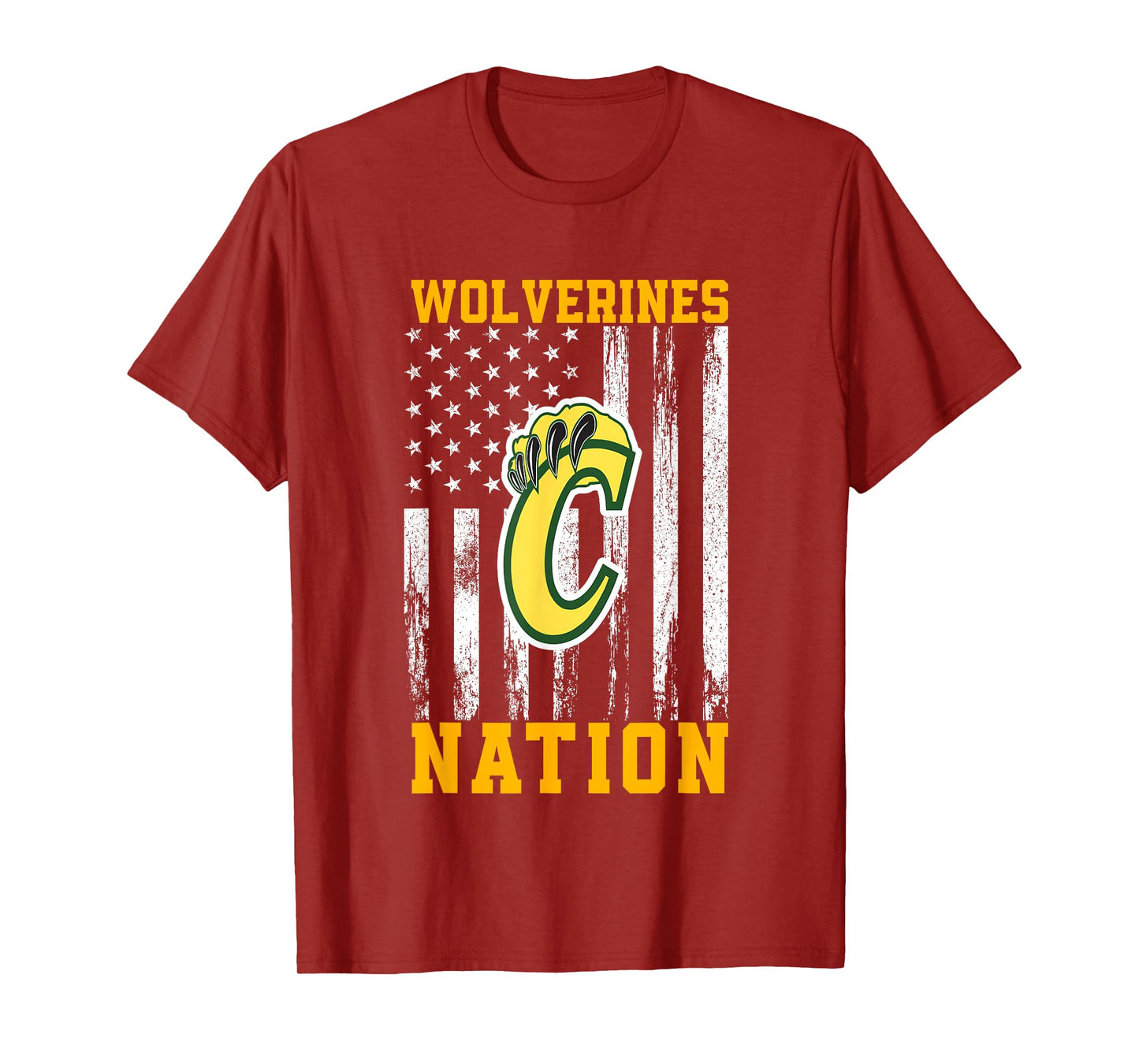 Carver Wolverines Logo Nation HS T-Shirt
