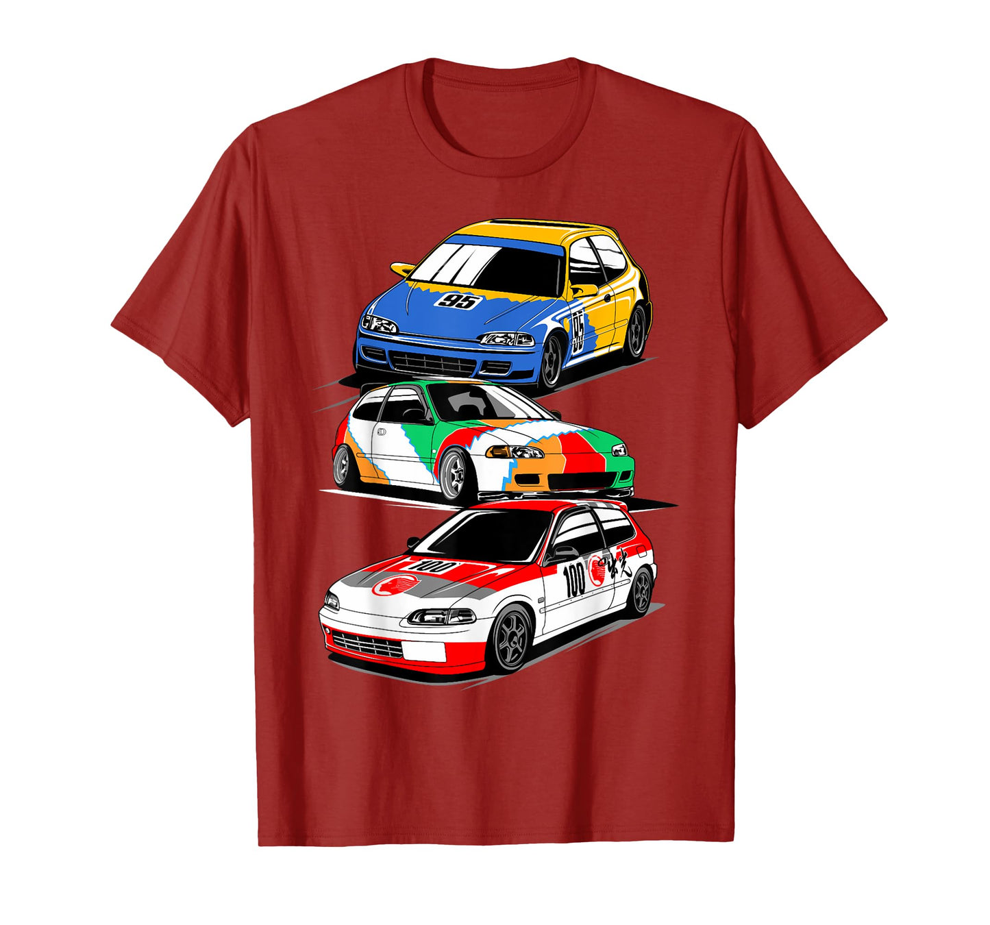 Civic eg 6 jdm legend Japanese racing car T-Shirt