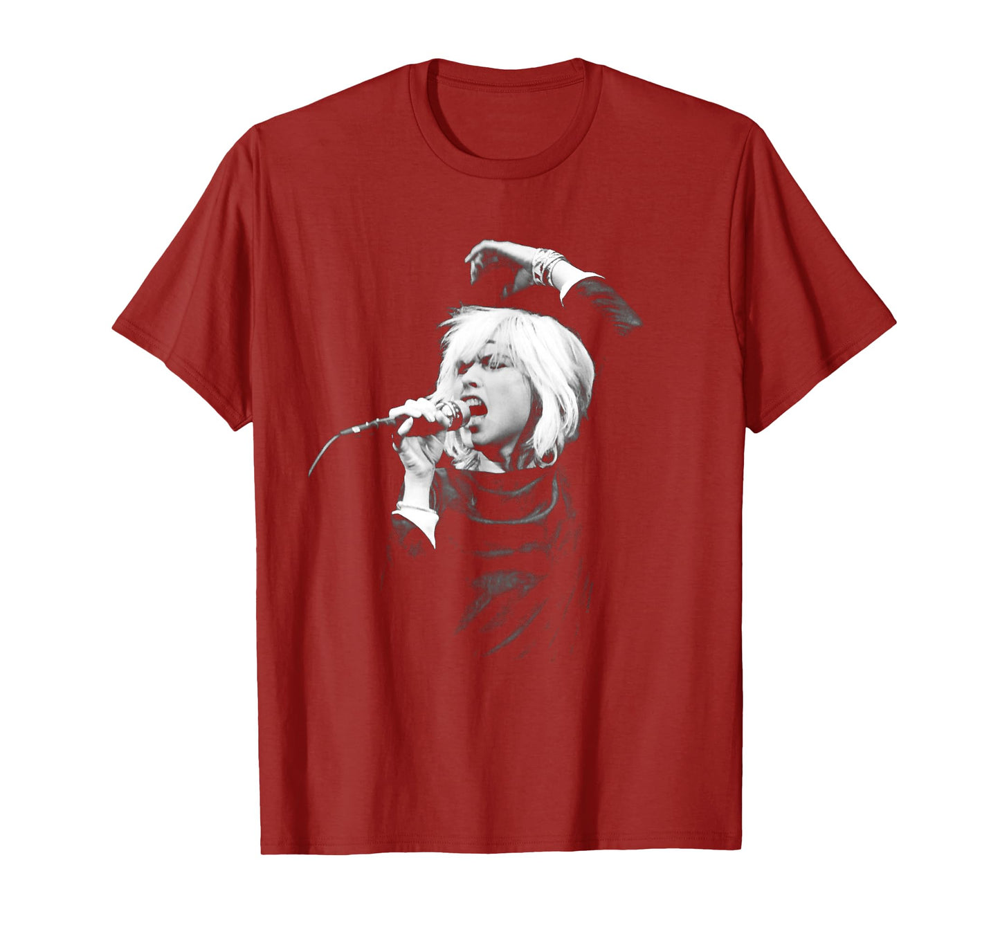 Debbie Harry Blondie Live By Simon Fowler T-Shirt